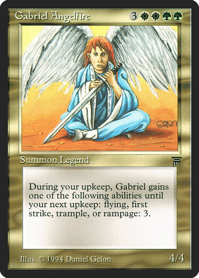 Gabriel Angelfire [Legends] | Kessel Run Games Inc. 