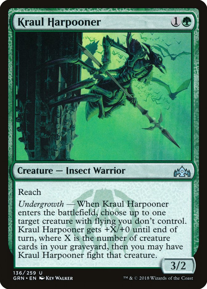 Kraul Harpooner [Guilds of Ravnica] | Kessel Run Games Inc. 