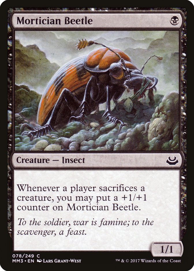 Mortician Beetle [Modern Masters 2017] | Kessel Run Games Inc. 