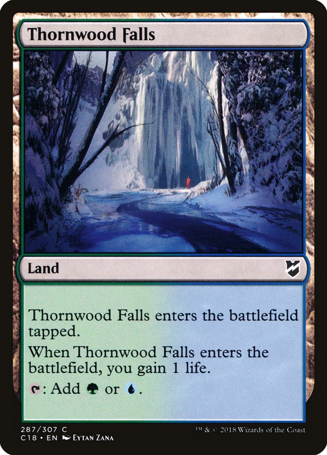 Thornwood Falls [Commander 2018] | Kessel Run Games Inc. 