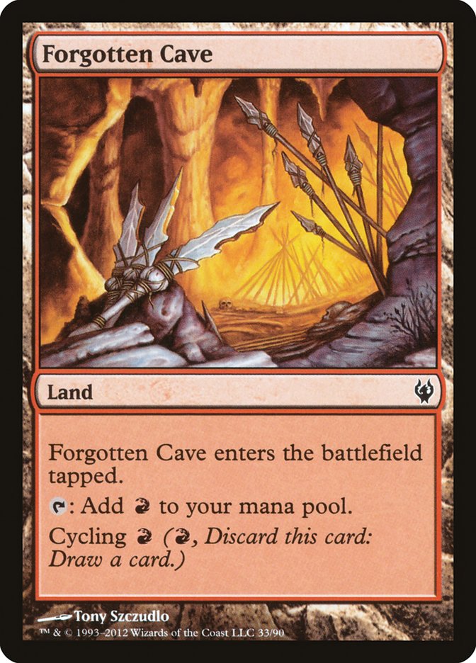 Forgotten Cave [Duel Decks: Izzet vs. Golgari] | Kessel Run Games Inc. 