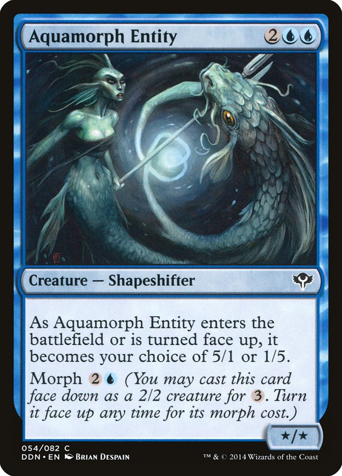 Aquamorph Entity [Duel Decks: Speed vs. Cunning] | Kessel Run Games Inc. 