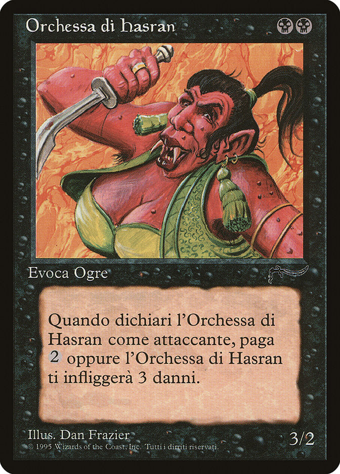 Hasran Ogress (Italian) - "Orchessa di hasran" [Rinascimento] | Kessel Run Games Inc. 
