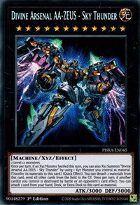 Divine Arsenal AA-ZEUS - Sky Thunder [PHRA-EN045] Secret Rare | Kessel Run Games Inc. 