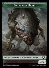 Eldrazi Scion // Phyrexian Beast Double-Sided Token [Commander Masters Tokens] | Kessel Run Games Inc. 