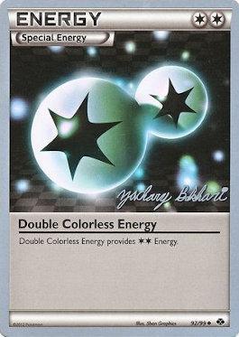 Double Colorless Energy (92/99) (CMT - Zachary Bokhari) [World Championships 2012] | Kessel Run Games Inc. 