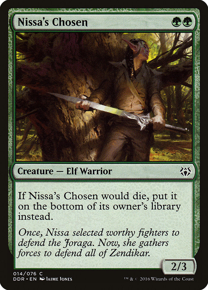 Nissa's Chosen [Duel Decks: Nissa vs. Ob Nixilis] | Kessel Run Games Inc. 