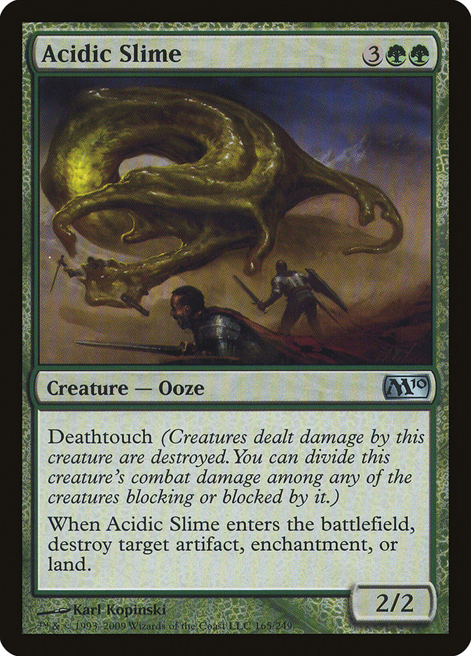 Acidic Slime [Magic 2010] | Kessel Run Games Inc. 