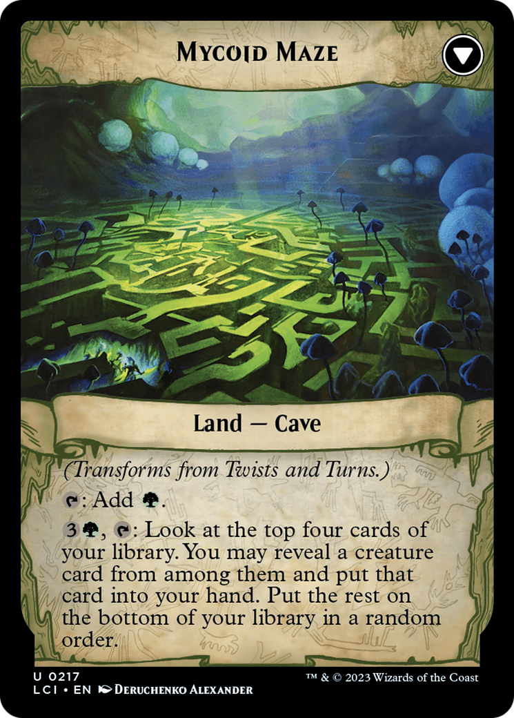 Twists and Turns // Mycoid Maze [The Lost Caverns of Ixalan] | Kessel Run Games Inc. 