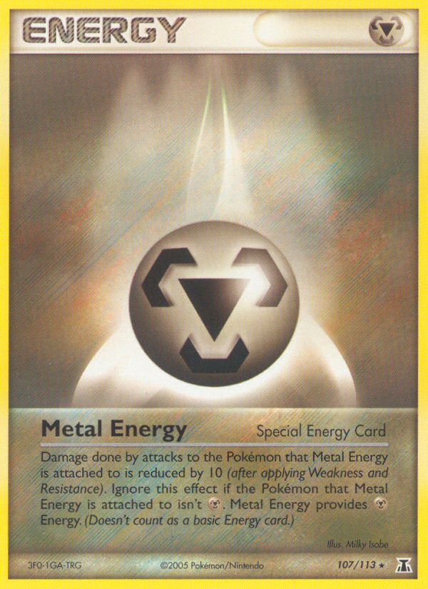 Metal Energy (107/113) [EX: Delta Species] | Kessel Run Games Inc. 