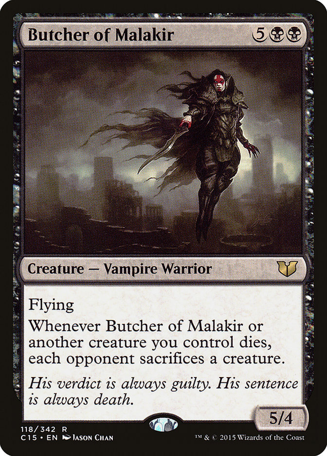 Butcher of Malakir [Commander 2015] | Kessel Run Games Inc. 