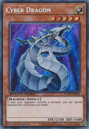 Cyber Dragon [SGX1-ENG01] Secret Rare | Kessel Run Games Inc. 