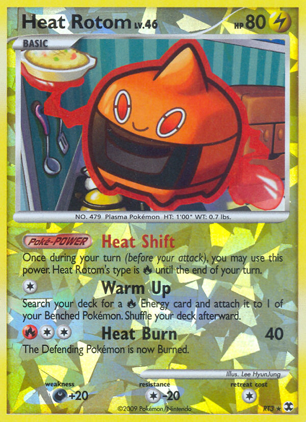 Heat Rotom (RT3) [Platinum: Rising Rivals] | Kessel Run Games Inc. 