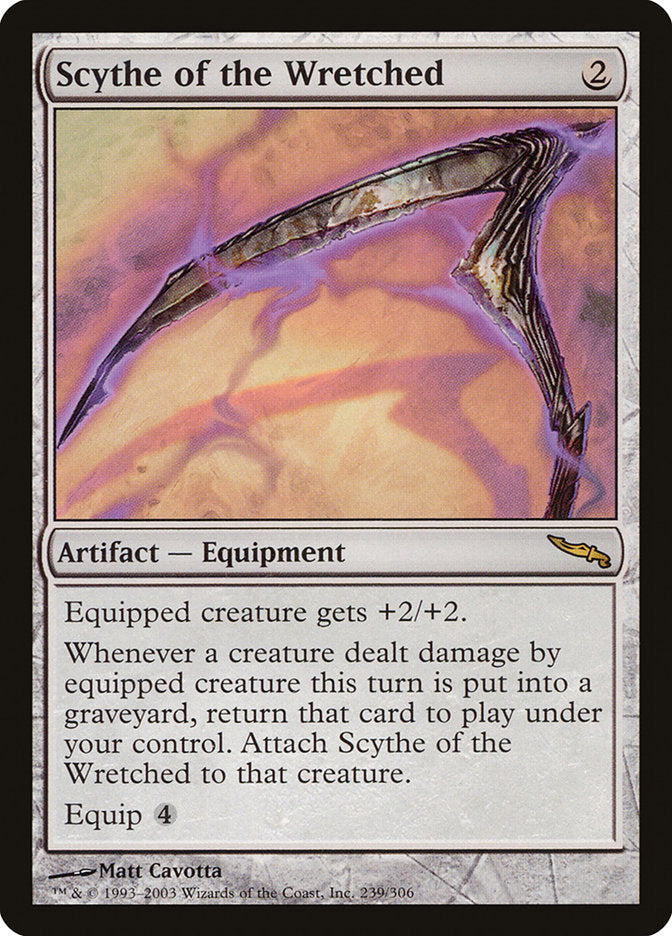 Scythe of the Wretched [Mirrodin] | Kessel Run Games Inc. 