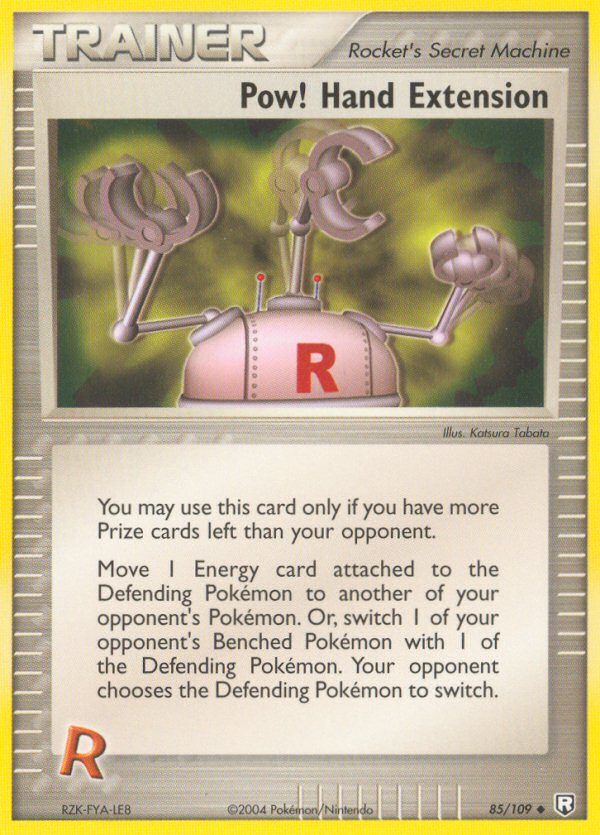 Pow! Hand Extension (85/109) [EX: Team Rocket Returns] | Kessel Run Games Inc. 