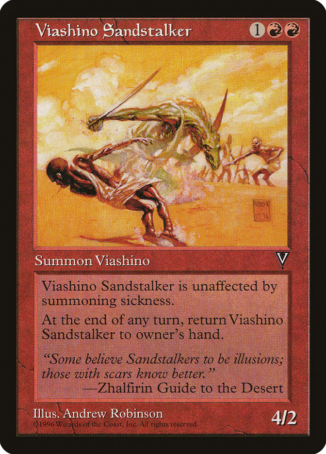 Viashino Sandstalker [Visions] - Kessel Run Games Inc.  | Kessel Run Games Inc. 