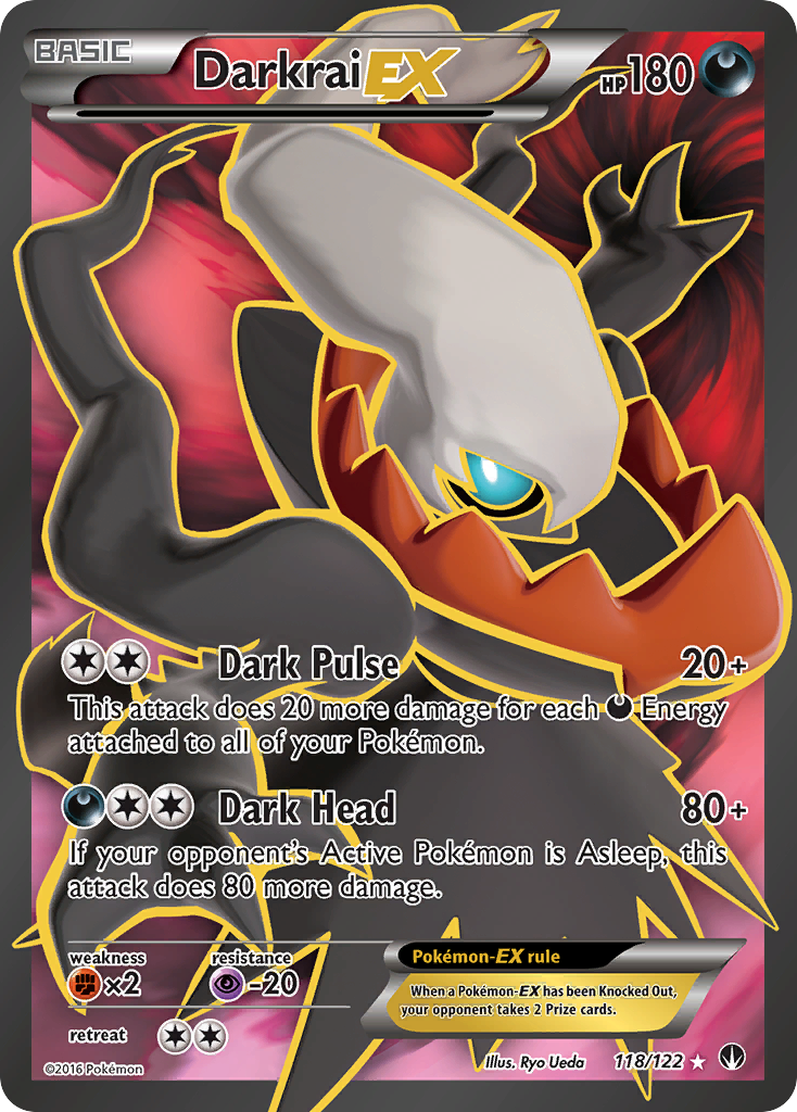 Darkrai EX (118/122) [XY: BREAKpoint] | Kessel Run Games Inc. 