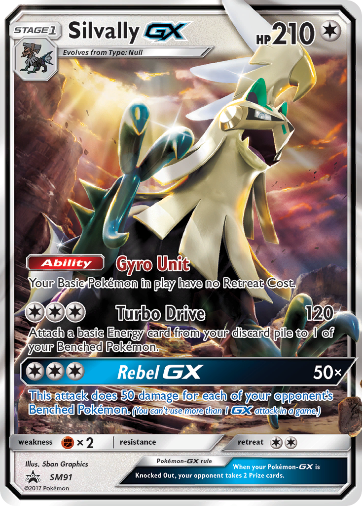 Silvally GX (SM91) [Sun & Moon: Black Star Promos] | Kessel Run Games Inc. 