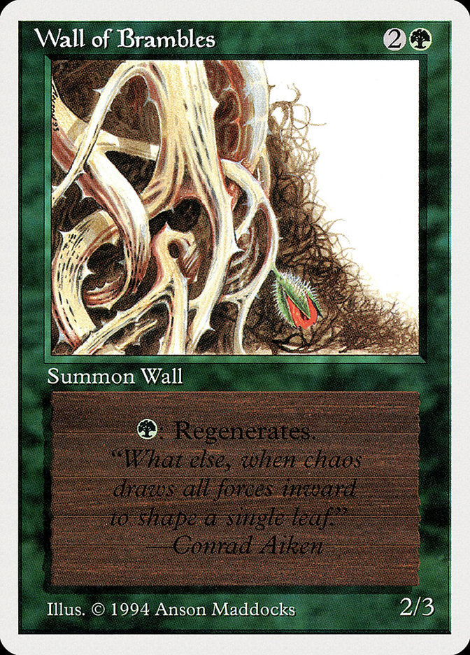 Wall of Brambles [Summer Magic / Edgar] | Kessel Run Games Inc. 