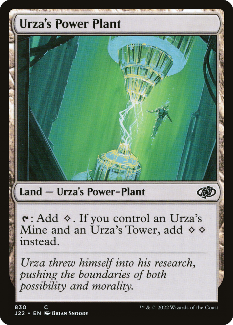 Urza's Power Plant [Jumpstart 2022] | Kessel Run Games Inc. 