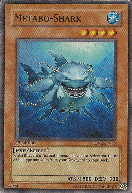 Metabo-Shark [SOVR-EN086] Super Rare | Kessel Run Games Inc. 