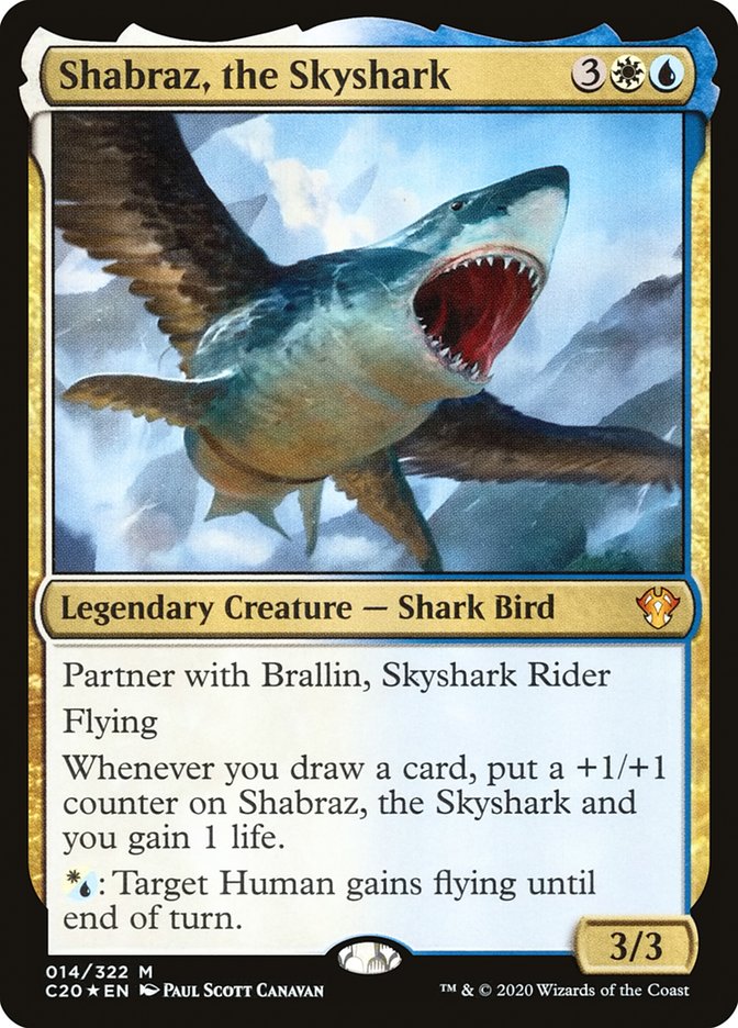 Shabraz, the Skyshark [Commander 2020] | Kessel Run Games Inc. 