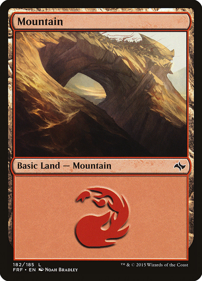 Mountain (182) [Fate Reforged] | Kessel Run Games Inc. 