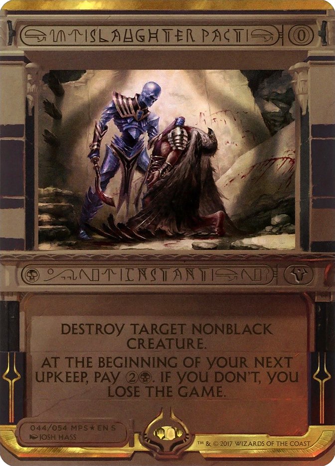 Slaughter Pact (Invocation) [Amonkhet Invocations] | Kessel Run Games Inc. 