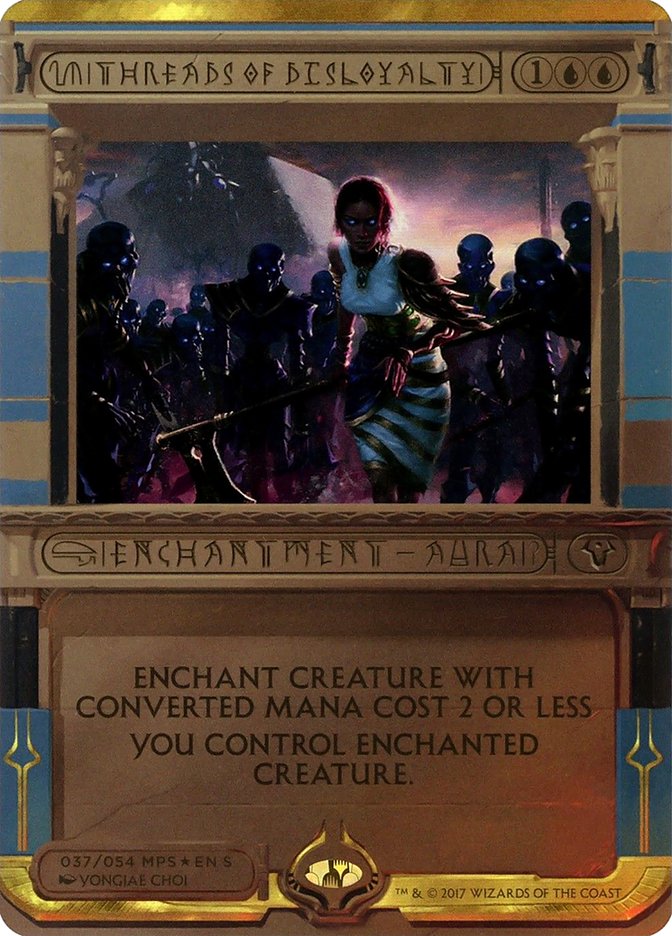 Threads of Disloyalty (Invocation) [Amonkhet Invocations] | Kessel Run Games Inc. 
