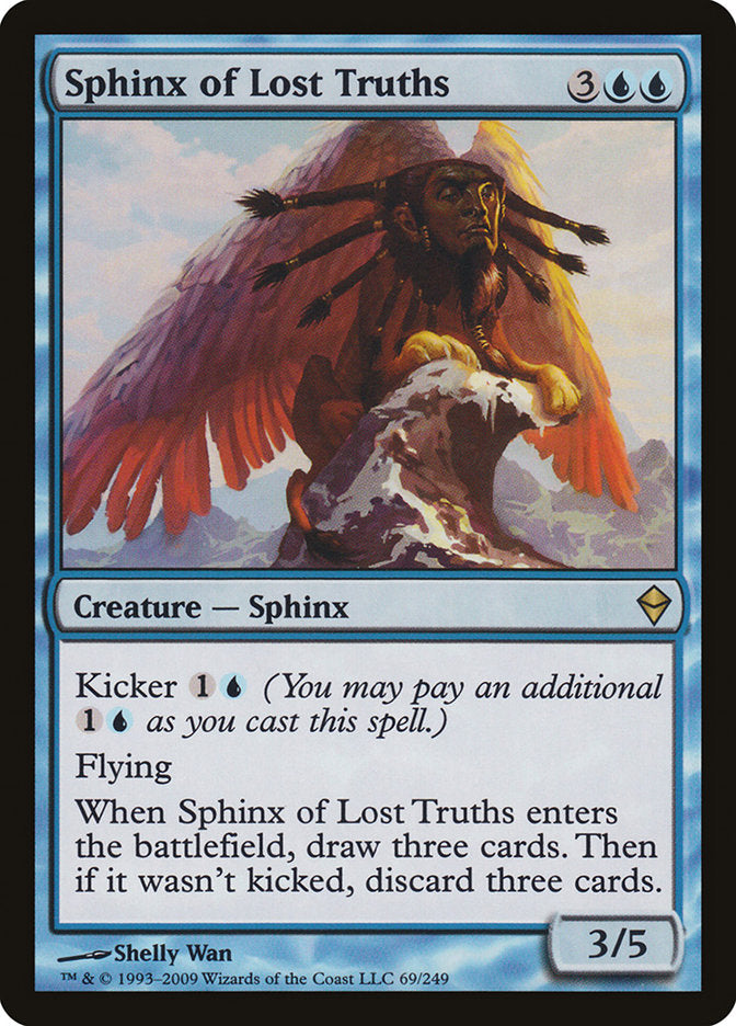 Sphinx of Lost Truths [Zendikar] | Kessel Run Games Inc. 