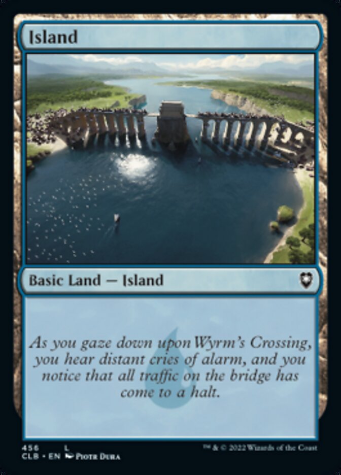 Island (456) [Commander Legends: Battle for Baldur's Gate] | Kessel Run Games Inc. 