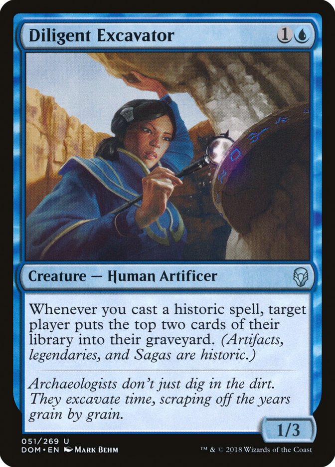 Diligent Excavator [Dominaria] | Kessel Run Games Inc. 