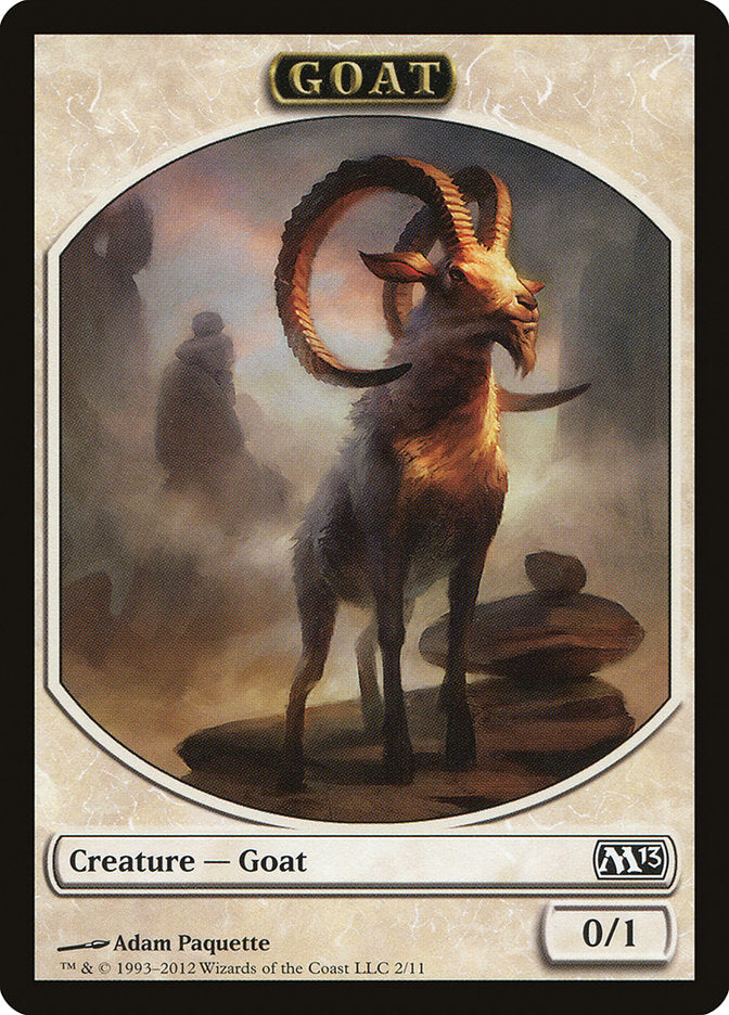Goat Token [Magic 2013 Tokens] | Kessel Run Games Inc. 