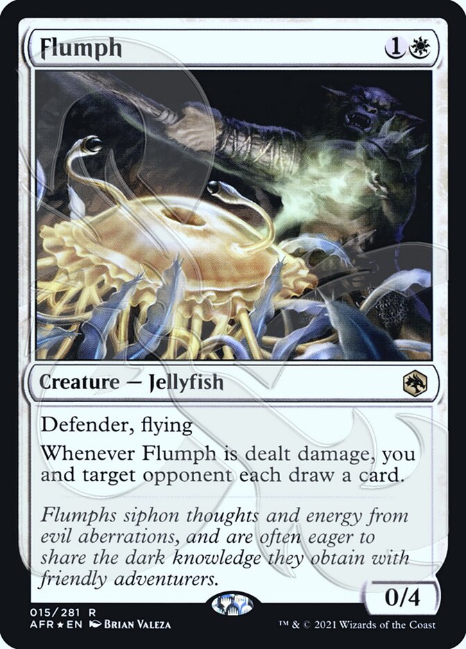 Flumph (Ampersand Promo) [Dungeons & Dragons: Adventures in the Forgotten Realms Promos] | Kessel Run Games Inc. 
