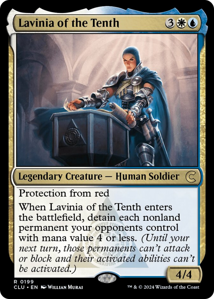 Lavinia of the Tenth [Ravnica: Clue Edition] | Kessel Run Games Inc. 