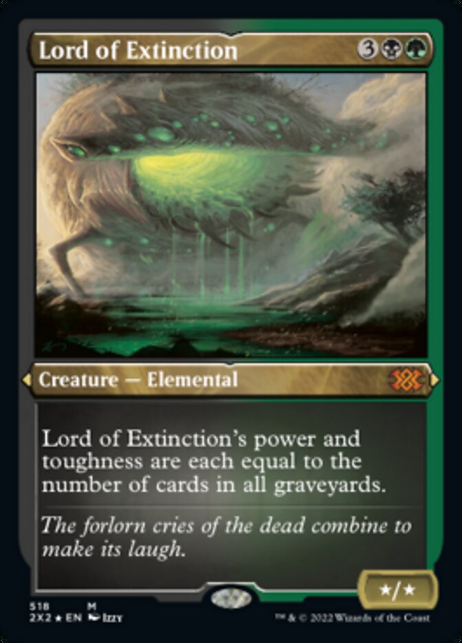 Lord of Extinction (Foil Etched) [Double Masters 2022] | Kessel Run Games Inc. 