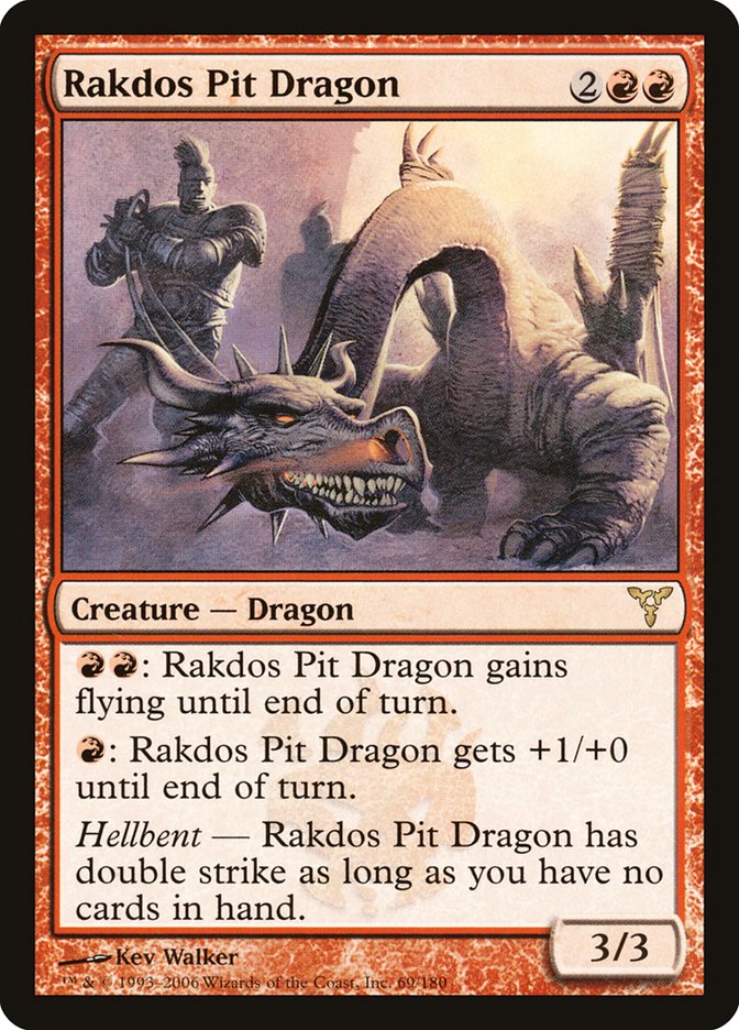 Rakdos Pit Dragon [Dissension] | Kessel Run Games Inc. 