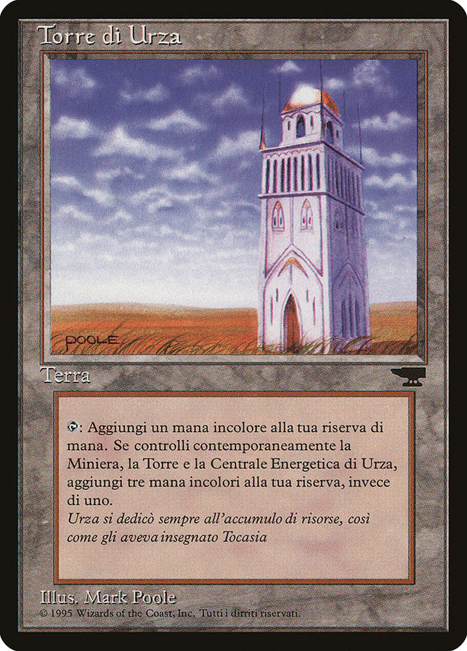 Urza's Tower (Mountains) (Italian) - "Torre di Urza" [Rinascimento] | Kessel Run Games Inc. 