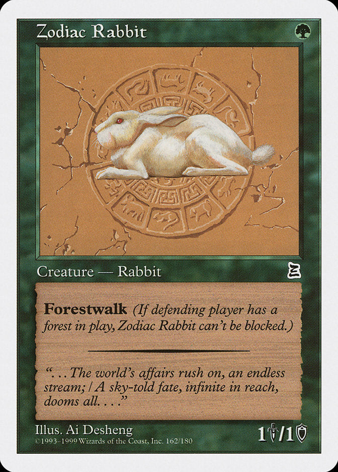 Zodiac Rabbit [Portal Three Kingdoms] | Kessel Run Games Inc. 
