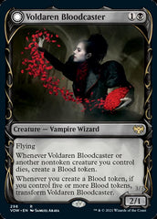 Voldaren Bloodcaster // Bloodbat Summoner (Showcase Fang Frame) [Innistrad: Crimson Vow] | Kessel Run Games Inc. 