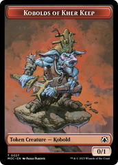 Bird // Kobolds of Kher Keep Double-Sided Token [March of the Machine Commander Tokens] | Kessel Run Games Inc. 