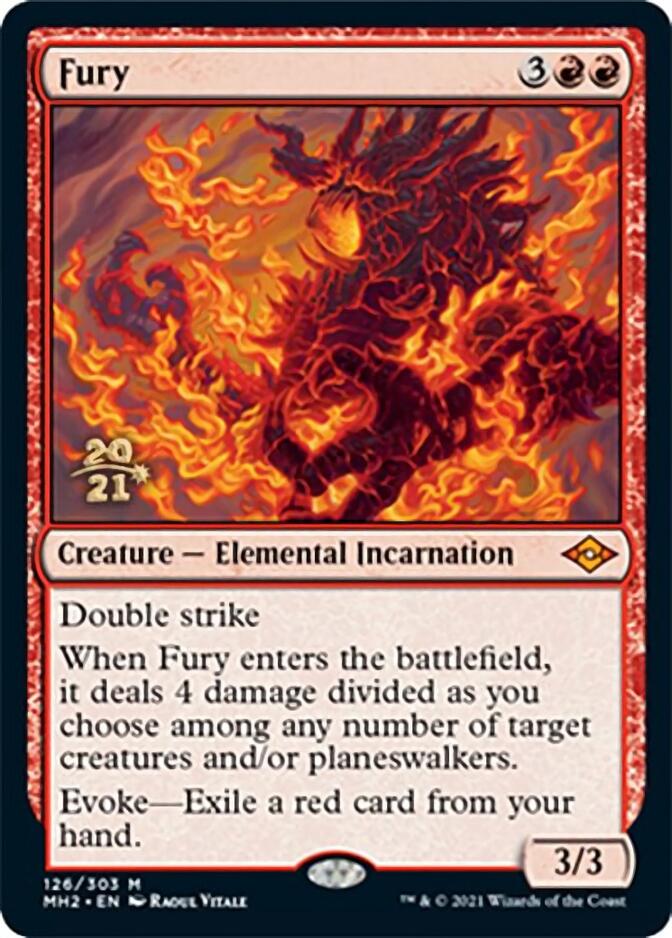 Fury [Modern Horizons 2 Prerelease Promos] | Kessel Run Games Inc. 