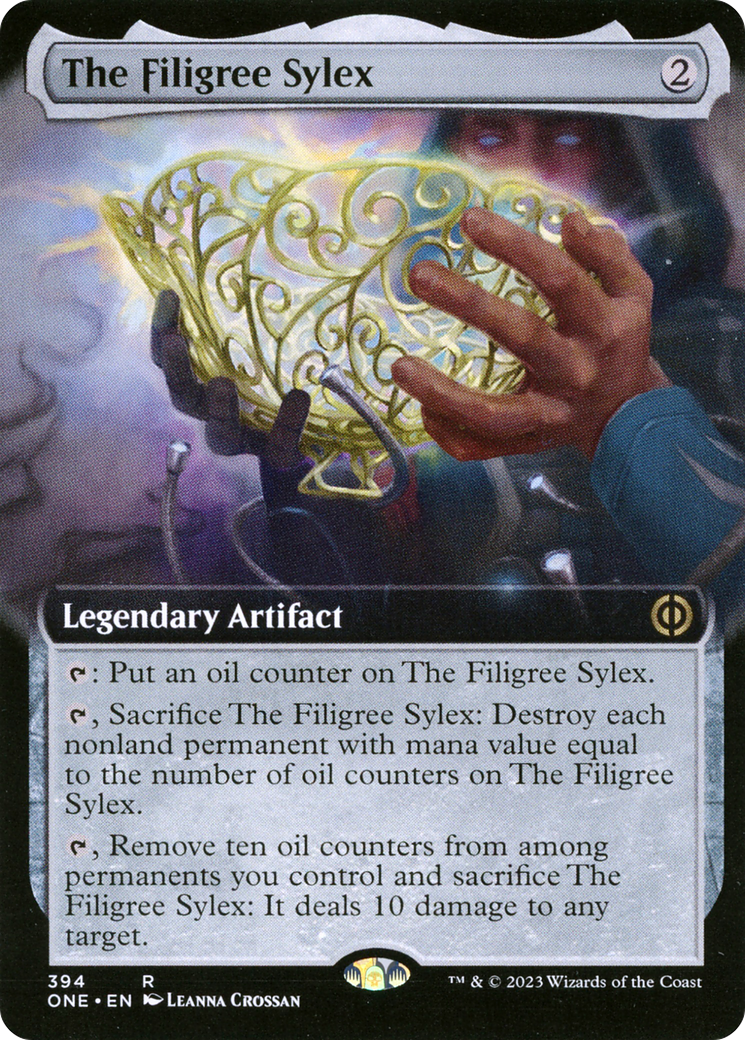 The Filigree Sylex (Extended Art) [Phyrexia: All Will Be One] | Kessel Run Games Inc. 