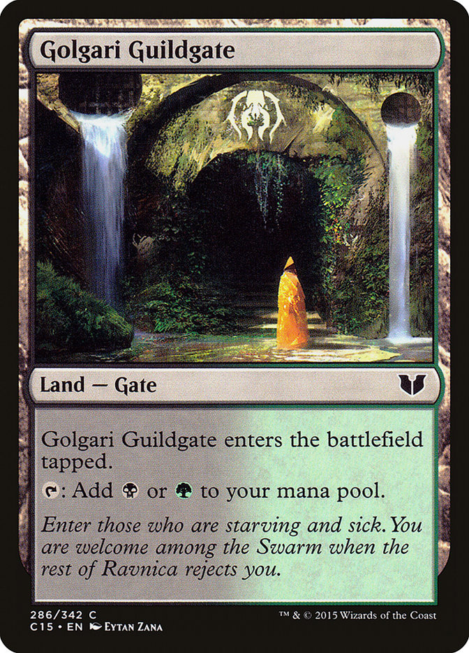 Golgari Guildgate [Commander 2015] | Kessel Run Games Inc. 