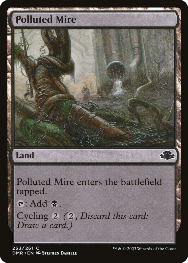 Polluted Mire [Dominaria Remastered] | Kessel Run Games Inc. 