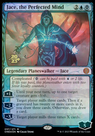 Jace, the Perfected Mind [Phyrexia: All Will Be One Prerelease Promos] | Kessel Run Games Inc. 