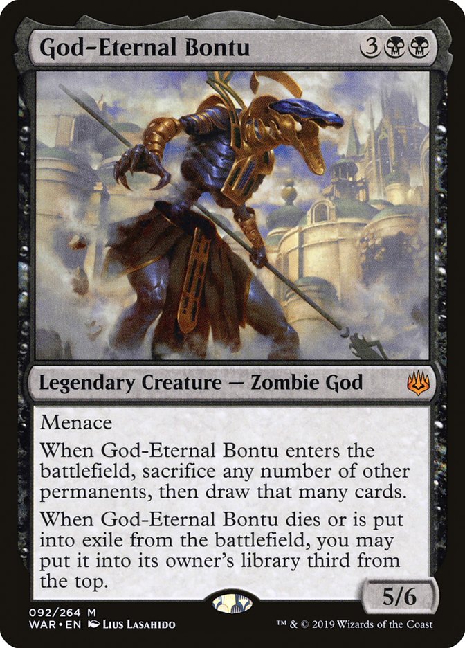 God-Eternal Bontu [War of the Spark] | Kessel Run Games Inc. 