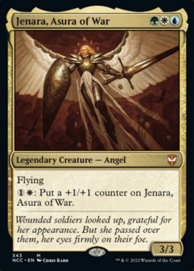 Jenara, Asura of War [Streets of New Capenna Commander] | Kessel Run Games Inc. 