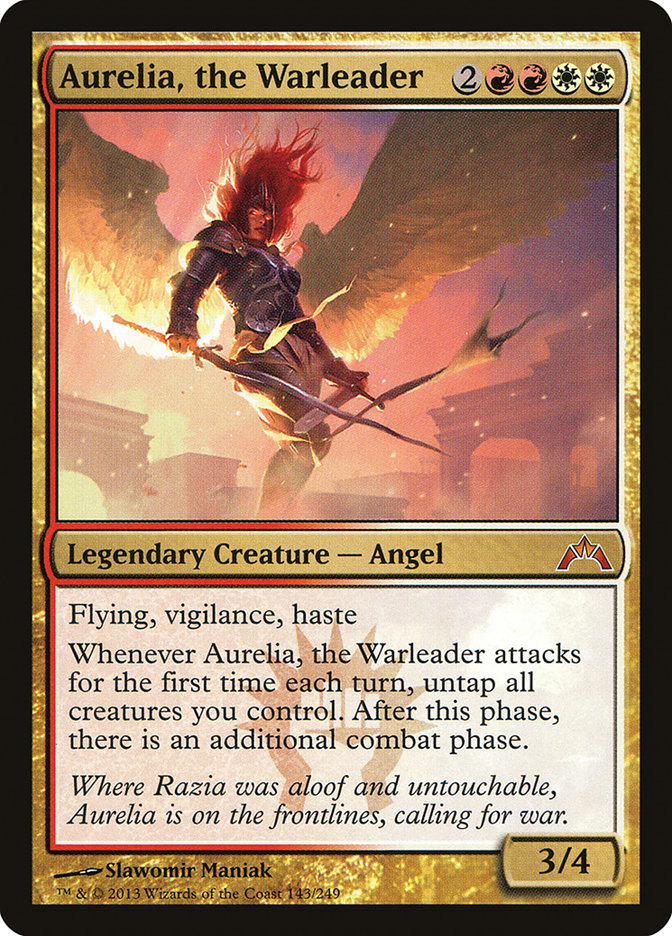 Aurelia, the Warleader [Gatecrash] | Kessel Run Games Inc. 