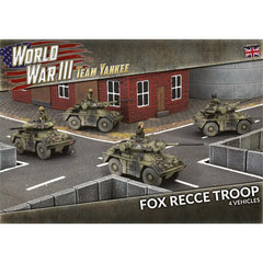 Fox Recce Troop (4x Plastic) | Kessel Run Games Inc. 